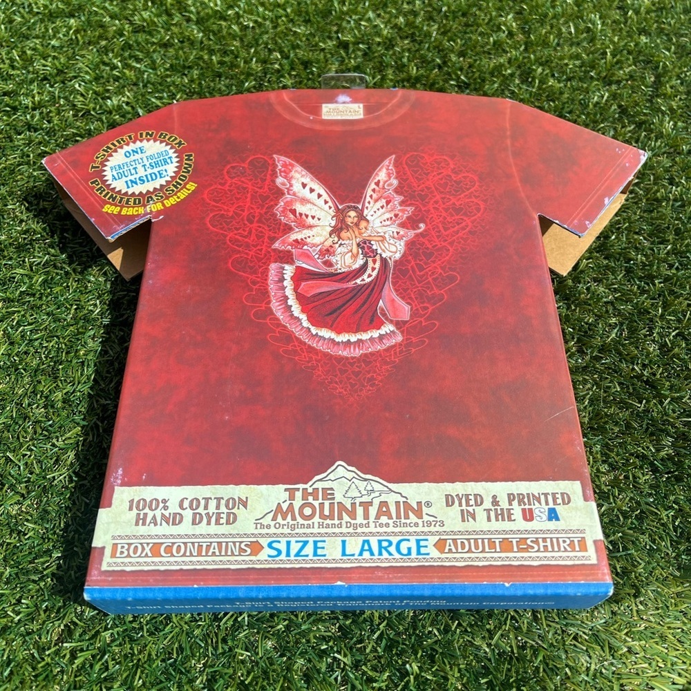 VTG 00’s / Y2K Deadstock The Mountain Amy Brown Red Heart Fairy Tee